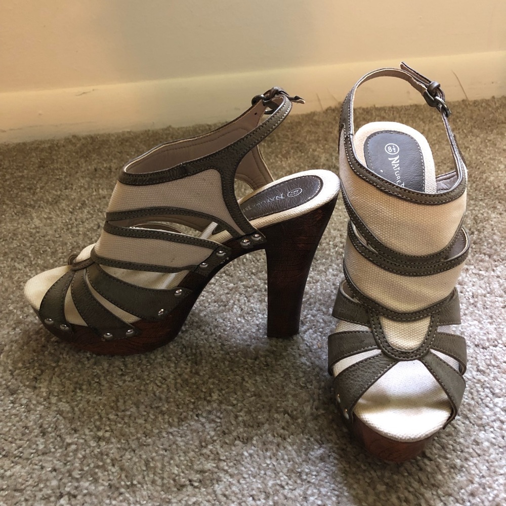 High heel shoes